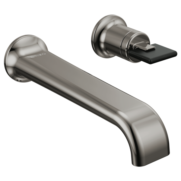 Brizo Allaria: Two-Hole, Single-Handle Wall Mount Lavatory Faucet - Less Handle 1.2 GPM