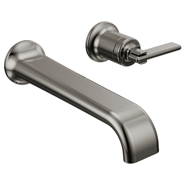 Brizo Allaria: Two-Hole, Single-Handle Wall Mount Lavatory Faucet - Less Handle 1.2 GPM