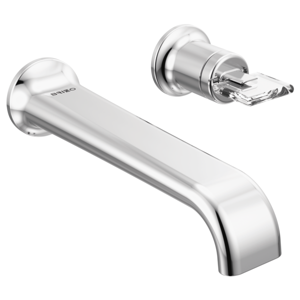 Brizo Allaria T65767LF Two-Hole, Single-Handle Wall Mount Lavatory Faucet - Less Handle 1.2 GPM