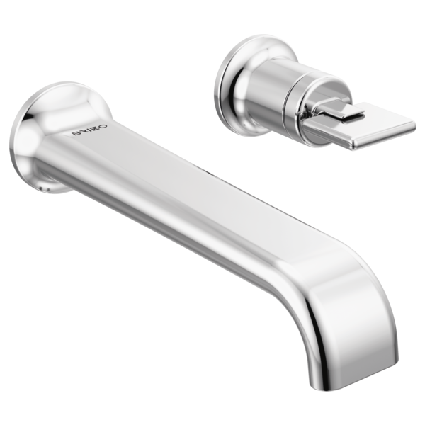 Brizo Allaria T65767LF Two-Hole, Single-Handle Wall Mount Lavatory Faucet - Less Handle 1.2 GPM