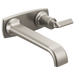 Brizo Allaria T65767LF Two-Hole, Single-Handle Wall Mount Lavatory Faucet - Less Handle 1.2 GPM