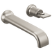 Brizo Allaria T65767LF Two-Hole, Single-Handle Wall Mount Lavatory Faucet - Less Handle 1.2 GPM