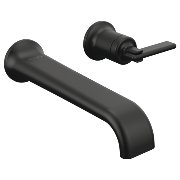 Brizo Allaria: Two-Hole, Single-Handle Wall Mount Lavatory Faucet - Less Handle 1.2 GPM