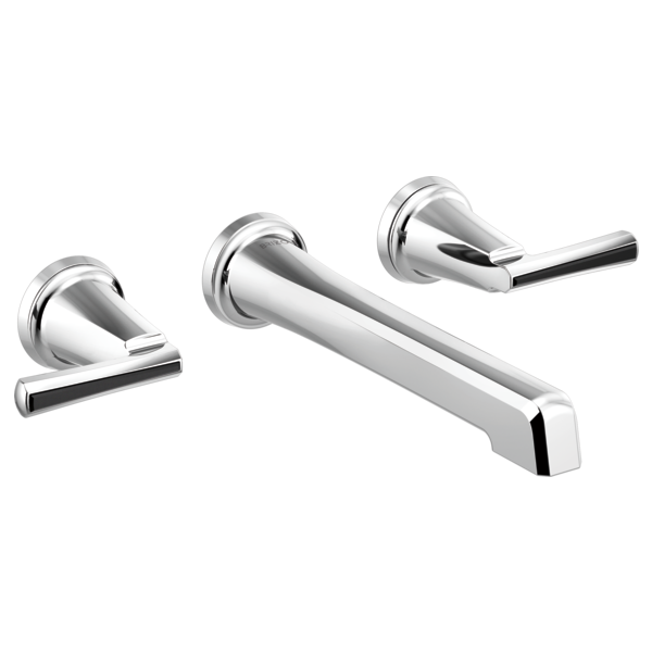 Brizo Levoir:T65898LF Two-Handle Wall Mount Lavatory Faucet - Less Handles 1.5 GPM