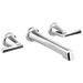Brizo Levoir:T65898LF Two-Handle Wall Mount Lavatory Faucet - Less Handles 1.5 GPM