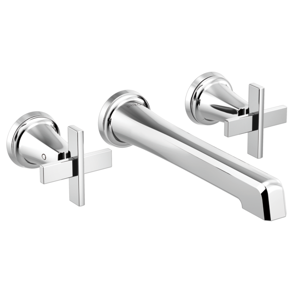Brizo Levoir:T65898LF Two-Handle Wall Mount Lavatory Faucet - Less Handles 1.5 GPM