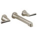 Brizo Levoir:T65898LF Two-Handle Wall Mount Lavatory Faucet - Less Handles 1.5 GPM