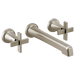 Brizo Levoir:T65898LF Two-Handle Wall Mount Lavatory Faucet - Less Handles 1.5 GPM