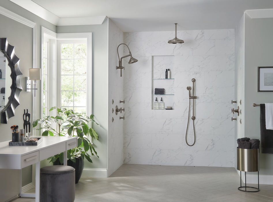 Brizo Invari: Sensori Volume Control Trim With Cross Handle