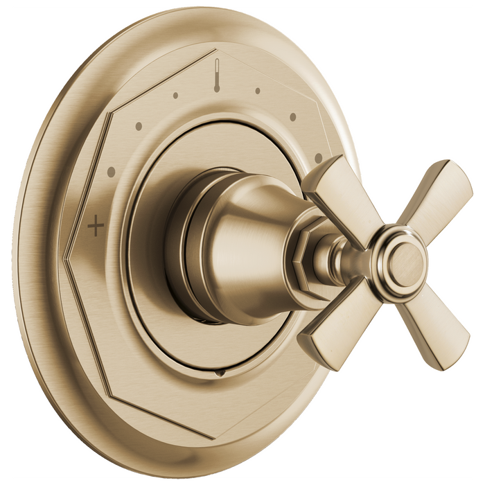 Brizo Rook:T66T061 Sensori Thermostatic Valve Trim - Cross