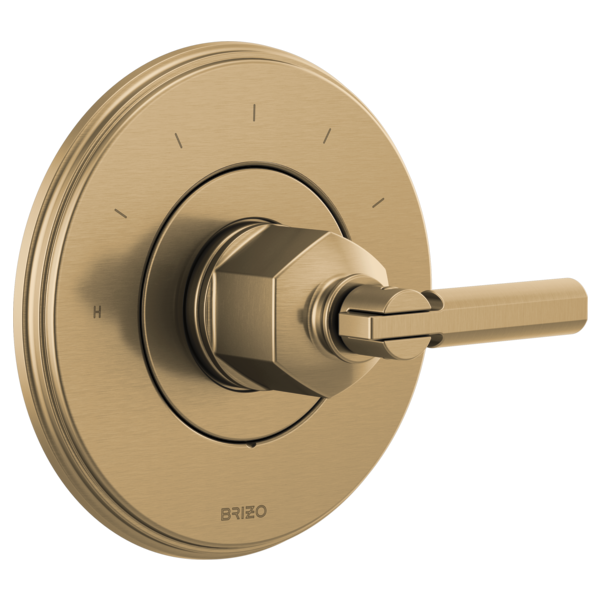 Brizo Invari: Sensori Thermostatic Valve Trim - Less Handle