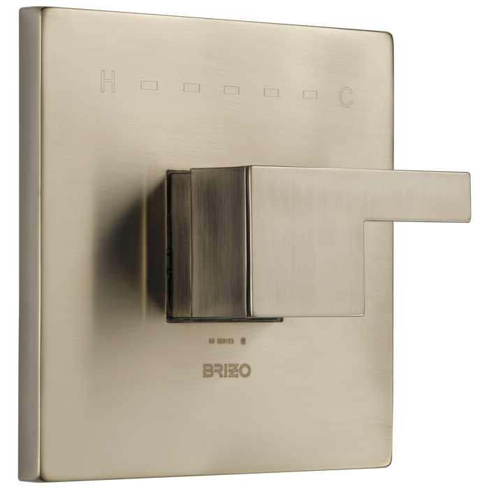 Brizo Siderna:T66T080 Sensori Thermostatic Valve Trim