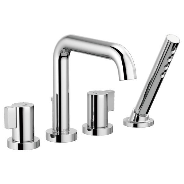 Brizo Litze: Roman Tub with Handshower - Less Handles