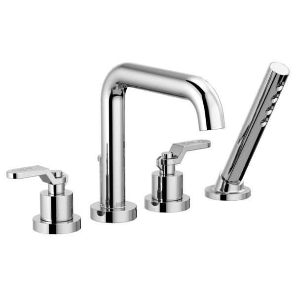 Brizo Litze: Roman Tub with Handshower - Less Handles