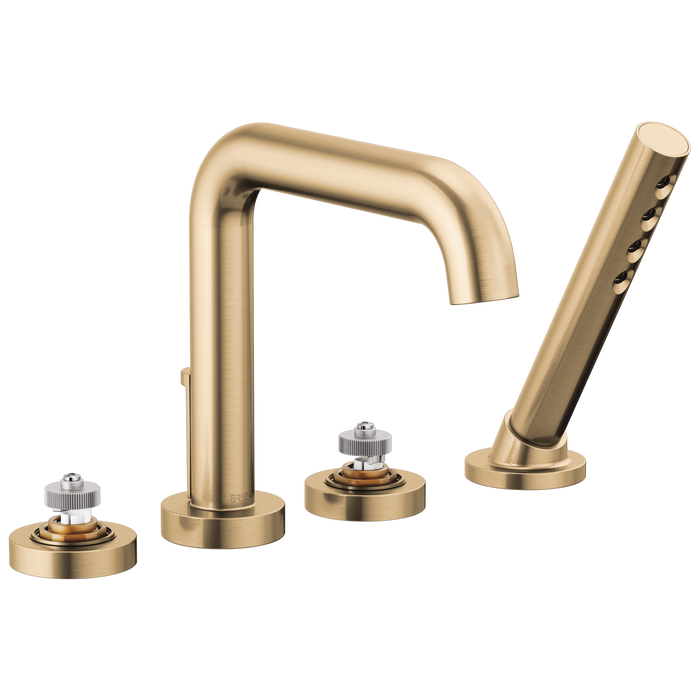 Brizo Litze: Roman Tub with Handshower - Less Handles