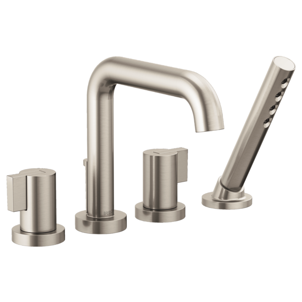 Brizo Litze: Roman Tub with Handshower - Less Handles