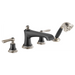 Brizo Rook: Roman Tub Faucet with Handshower - Less Handles