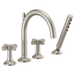 Brizo Jason Wu for Brizo T67475 Roman Tub Faucet with Handshower - Less Handles