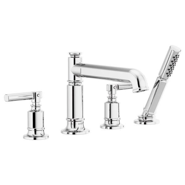 Brizo Invari T67476 Roman Tub Faucet With Handshower - Less Handles