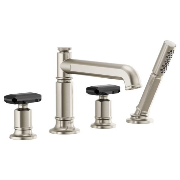 Brizo Invari T67476 Roman Tub Faucet With Handshower - Less Handles