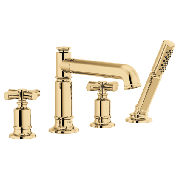 Brizo Invari T67476 Roman Tub Faucet With Handshower - Less Handles