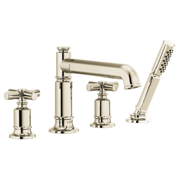 Brizo Invari T67476 Roman Tub Faucet With Handshower - Less Handles