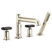 Brizo Invari T67476 Roman Tub Faucet With Handshower - Less Handles