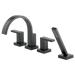 Brizo Siderna:T67480 Roman Tub Faucet with Hand Shower - Less Handles