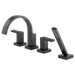 Brizo Siderna:T67480 Roman Tub Faucet with Hand Shower - Less Handles