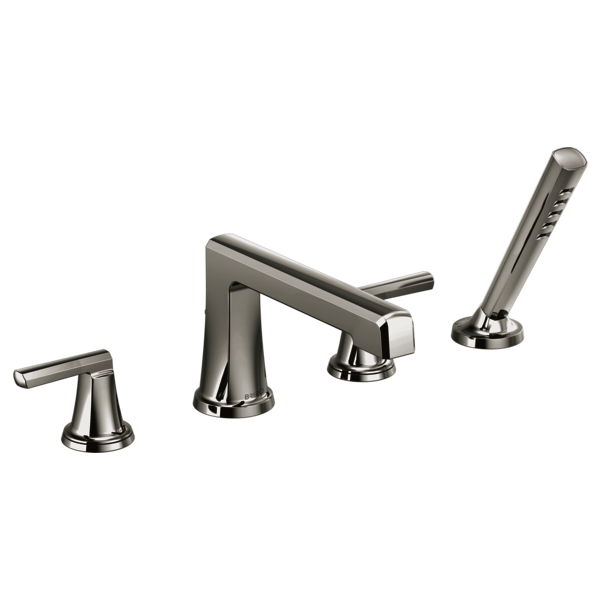 Brizo Levoir: Roman Tub Faucet With Handshower - Less Handles