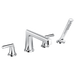 Brizo Levoir: Roman Tub Faucet With Handshower - Less Handles