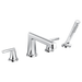 Brizo Levoir: Roman Tub Faucet With Handshower - Less Handles
