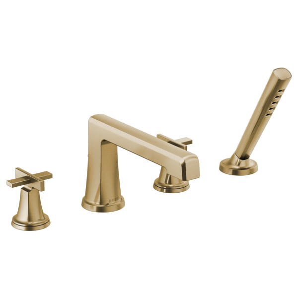 Brizo Levoir: Roman Tub Faucet With Handshower - Less Handles