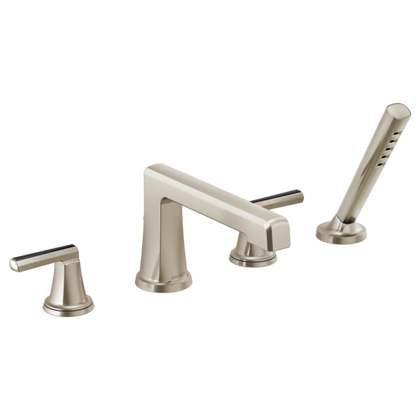 Brizo Levoir: Roman Tub Faucet With Handshower - Less Handles