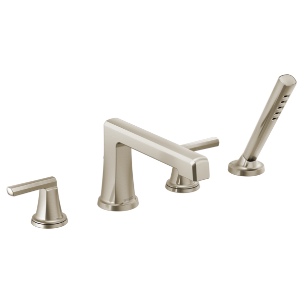 Brizo Levoir: Roman Tub Faucet With Handshower - Less Handles