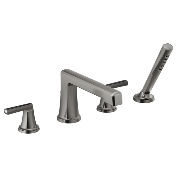Brizo Levoir: Roman Tub Faucet With Handshower - Less Handles