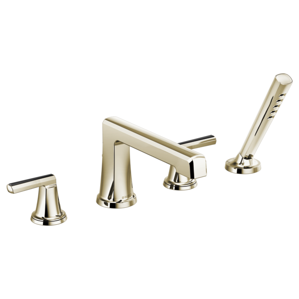 Brizo Levoir: Roman Tub Faucet With Handshower - Less Handles