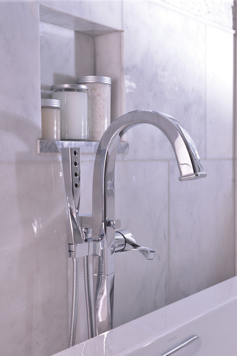 Brizo Virage:T70130 Single-Handle Freestanding Tub Filler