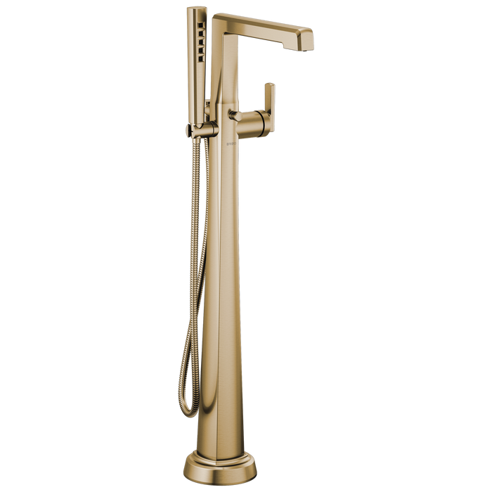 Brizo Levoir: Single-Handle Floor Mount Tub Filler