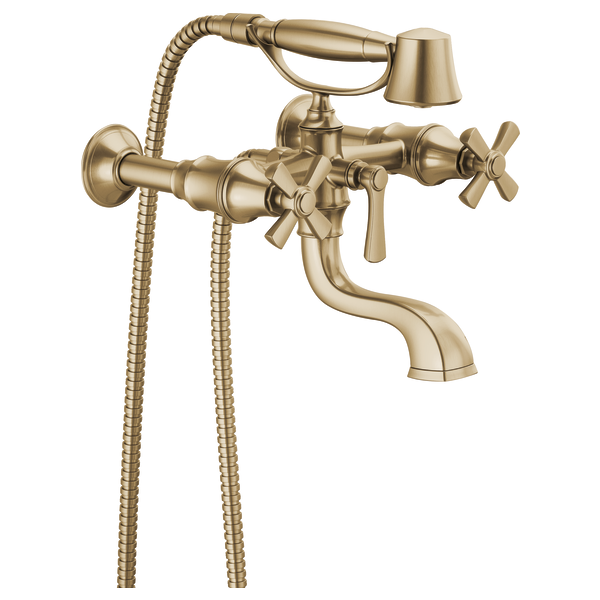 Brizo: Two-Handle Freestanding Tub Filler Body Assembly Trim - Less Handles