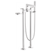 Brizo Kintsu T70306 Two-Handle Tub Filler Trim Kit With Lever Handles