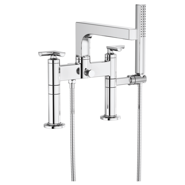 Brizo Kintsu T70307 Two-Handle Tub Filler Trim Kit With Cross Handles