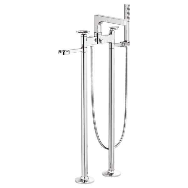 Brizo Kintsu T70307 Two-Handle Tub Filler Trim Kit With Cross Handles