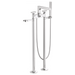 Brizo Kintsu T70308 Two-Handle Tub Filler Trim Kit With Knob Handles