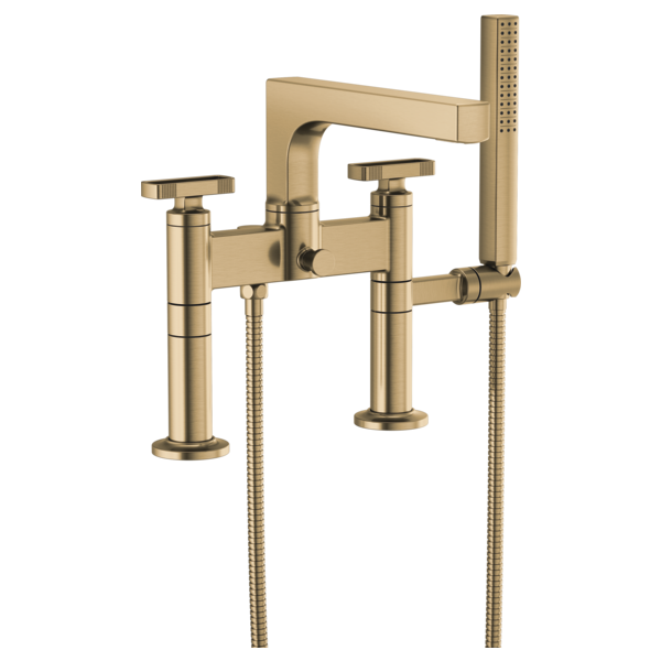 Brizo Kintsu T70308 Two-Handle Tub Filler Trim Kit With Knob Handles