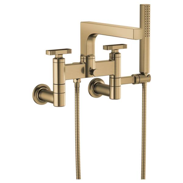 Brizo Kintsu T70308 Two-Handle Tub Filler Trim Kit With Knob Handles