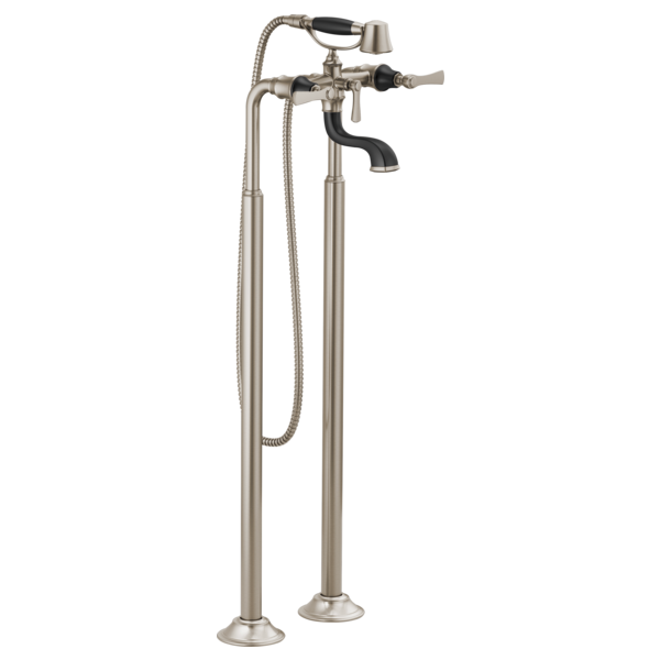Brizo Rook: Two-Handle Tub Filler Trim Kit with Lever Handles