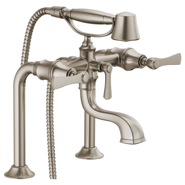 Brizo Rook: Two-Handle Tub Filler Trim Kit with Lever Handles