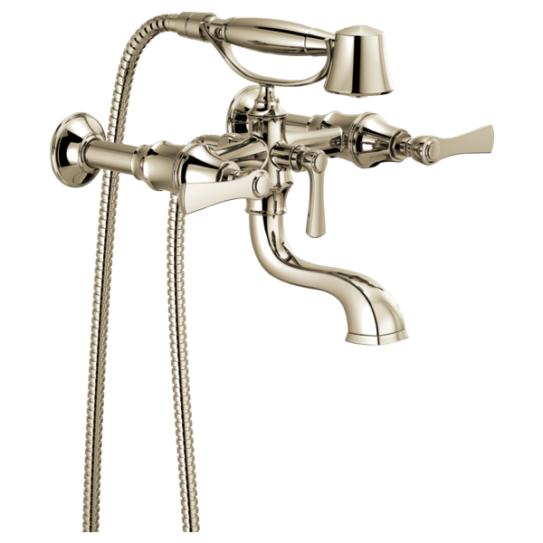 Brizo Rook: Two-Handle Tub Filler Trim Kit with Lever Handles