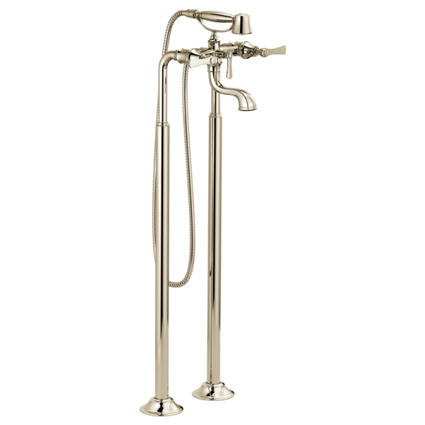 Brizo Rook: Two-Handle Tub Filler Trim Kit with Lever Handles